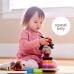 HAHA Baby Finger Puppets Toys Infant Newborn Rattle Travel Toy Soft Plush Interactive Sensory Gift Toy Set for 0 3 6 to 12 Months Boys Girls B07GWDGXR3